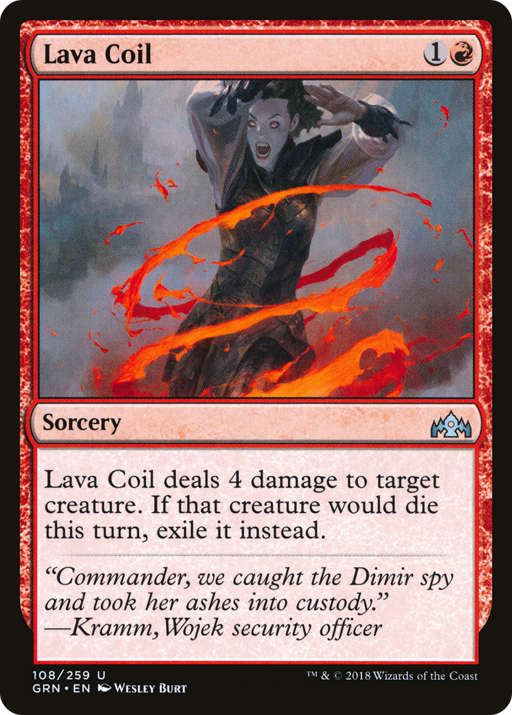 Lava Coil [Guilds of Ravnica] - The Mythic Store | 24h Order Processing
