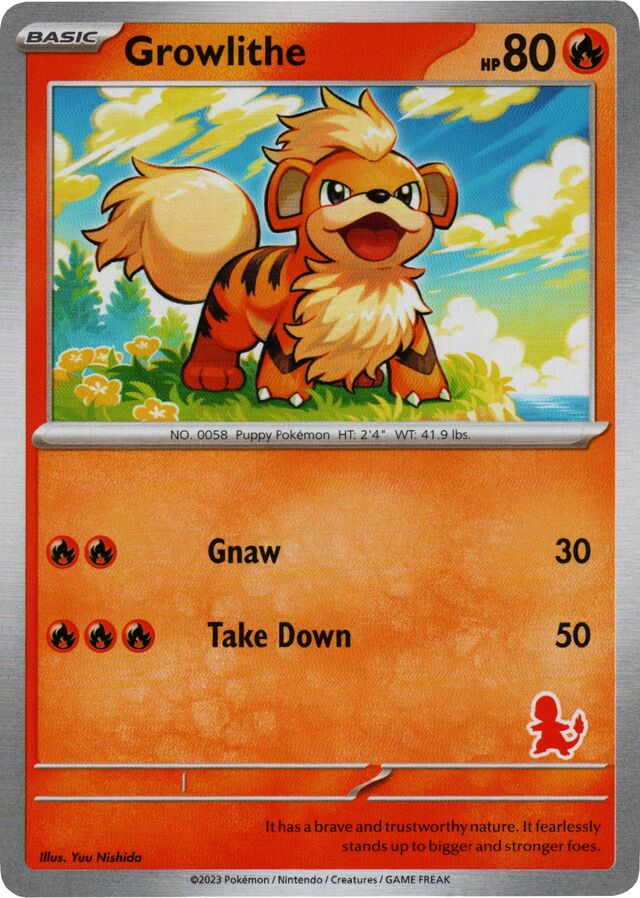 Growlithe [My First Battle] - The Mythic Store | 24h Order Processing