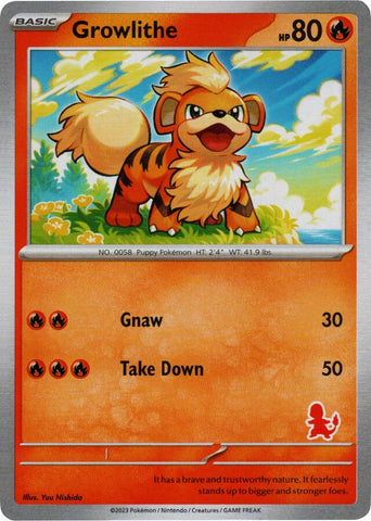 Growlithe [My First Battle] - The Mythic Store | 24h Order Processing