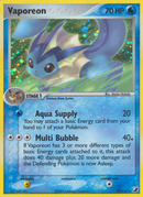 Vaporeon (19/115) [EX: Unseen Forces] - The Mythic Store | 24h Order Processing