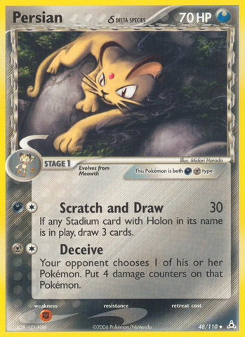 Persian (48/110) (Delta Species) [EX: Holon Phantoms] - The Mythic Store | 24h Order Processing