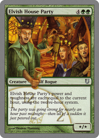 Elvish House Party [Unhinged] - The Mythic Store | 24h Order Processing