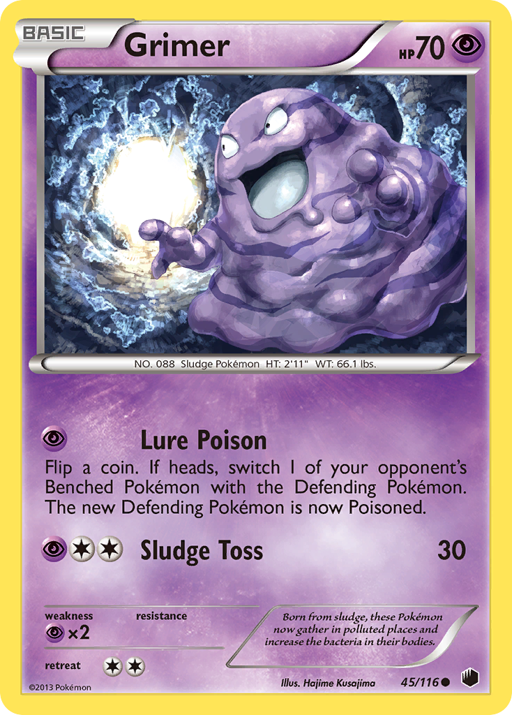 Grimer (45/116) [Black & White: Plasma Freeze] - The Mythic Store | 24h Order Processing