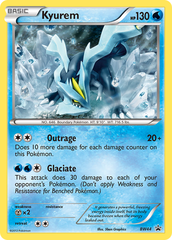 Kyurem (BW44) [Black & White: Black Star Promos] - The Mythic Store | 24h Order Processing