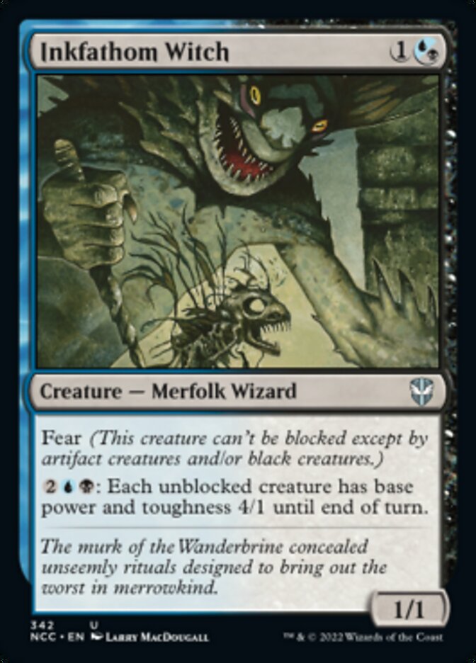 Inkfathom Witch [Streets of New Capenna Commander] - The Mythic Store | 24h Order Processing