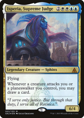 Isperia, Supreme Judge [Ravnica Allegiance Guild Kit] - The Mythic Store | 24h Order Processing