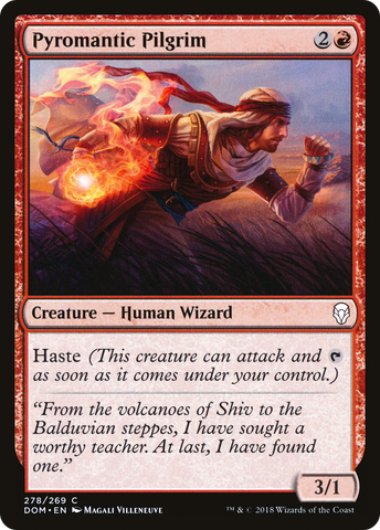 Pyromantic Pilgrim [Dominaria] - The Mythic Store | 24h Order Processing