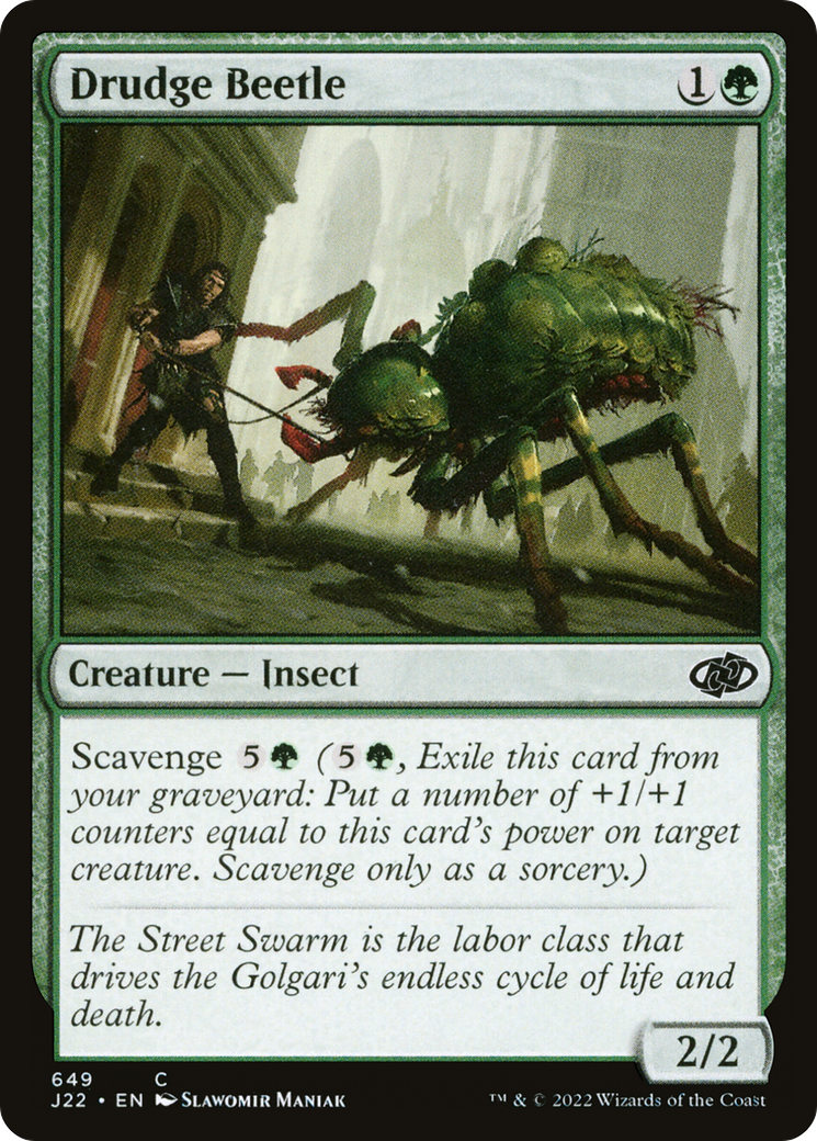 Drudge Beetle [Jumpstart 2022] - The Mythic Store | 24h Order Processing