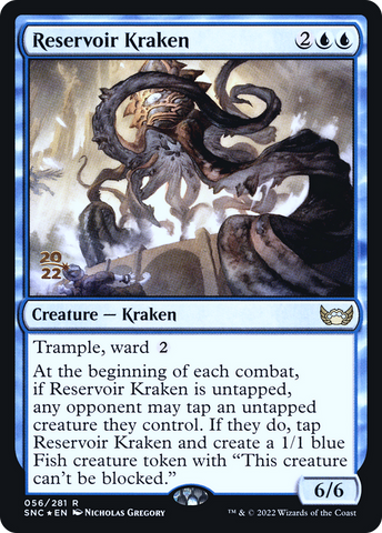Reservoir Kraken [Streets of New Capenna Prerelease Promos] - The Mythic Store | 24h Order Processing
