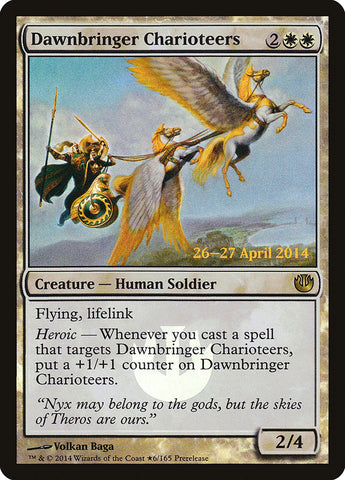 Dawnbringer Charioteers [Journey into Nyx Prerelease Promos] - The Mythic Store | 24h Order Processing