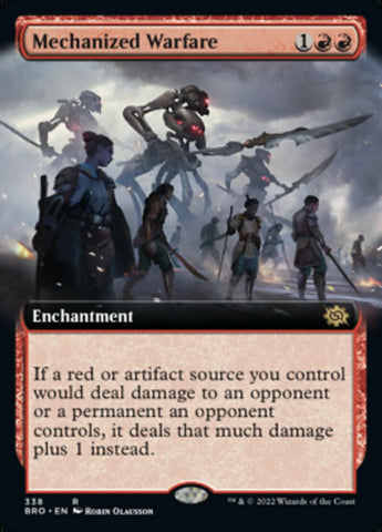 Mechanized Warfare (Extended Art) [The Brothers' War] - The Mythic Store | 24h Order Processing