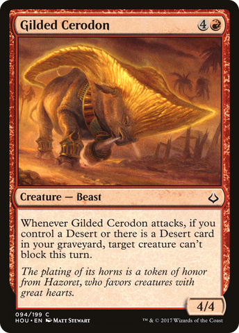 Gilded Cerodon [Hour of Devastation] - The Mythic Store | 24h Order Processing