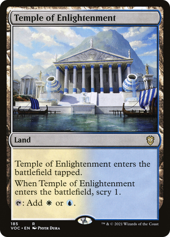 Temple of Enlightenment [Innistrad: Crimson Vow Commander] - The Mythic Store | 24h Order Processing