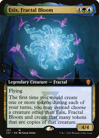 Esix, Fractal Bloom (Extended Art) [Commander 2021] - The Mythic Store | 24h Order Processing