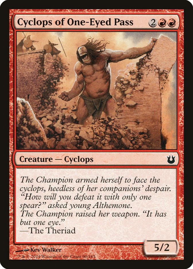 Cyclops of One-Eyed Pass [Born of the Gods] - The Mythic Store | 24h Order Processing