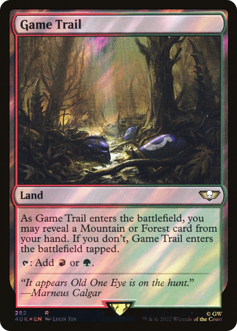 Game Trail (Surge Foil) [Warhammer 40,000] - The Mythic Store | 24h Order Processing