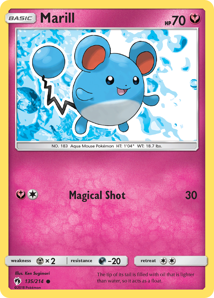 Marill (135/214) [Sun & Moon: Lost Thunder] - The Mythic Store | 24h Order Processing