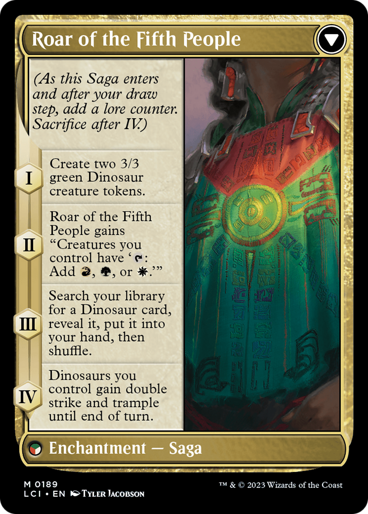 Huatli, Poet of Unity // Roar of the Fifth People [The Lost Caverns of Ixalan Prerelease Cards] - The Mythic Store | 24h Order Processing