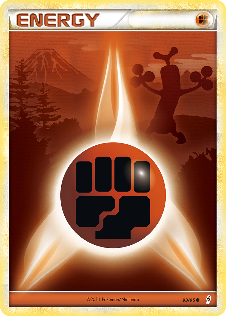 Fighting Energy (93/95) [HeartGold & SoulSilver: Call of Legends] - The Mythic Store | 24h Order Processing