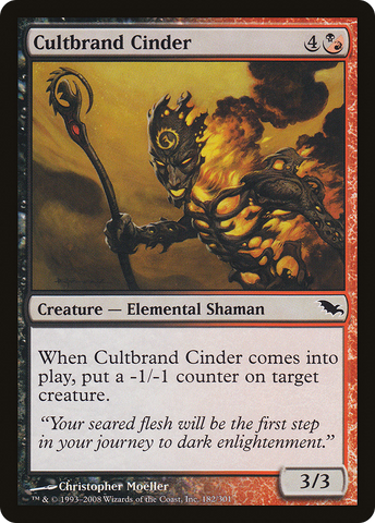 Cultbrand Cinder [Shadowmoor] - The Mythic Store | 24h Order Processing