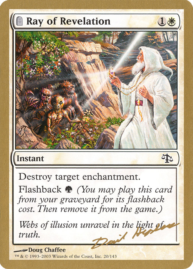 Ray of Revelation (Dave Humpherys) [World Championship Decks 2003] - The Mythic Store | 24h Order Processing