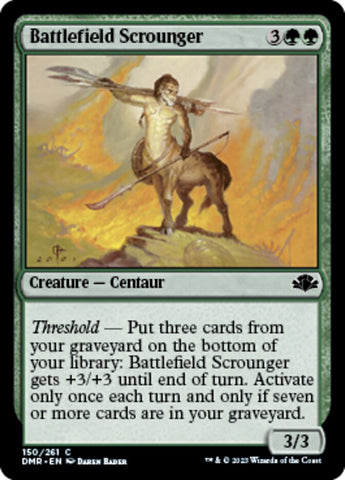 Battlefield Scrounger [Dominaria Remastered] - The Mythic Store | 24h Order Processing