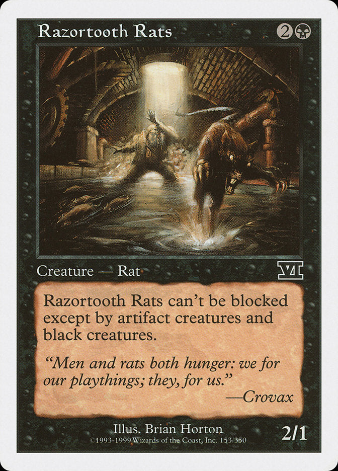 Razortooth Rats [Classic Sixth Edition] - The Mythic Store | 24h Order Processing