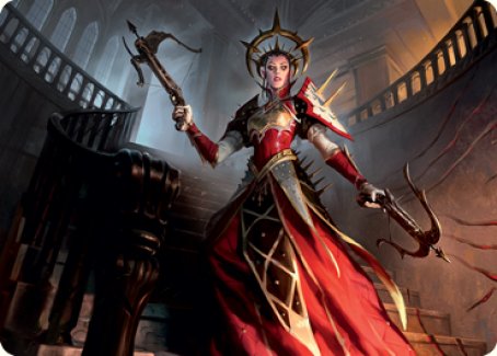 Bloodthirsty Adversary Art Card [Innistrad: Midnight Hunt Art Series] - The Mythic Store | 24h Order Processing