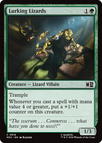 Lurking Lizards [Marvel Super Heroes Commander] - The Mythic Store | 24h Order Processing