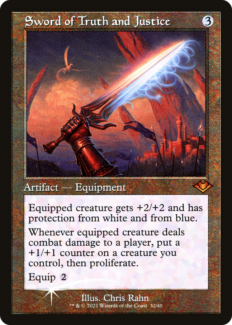 Sword of Truth and Justice (Retro) [Modern Horizons] - The Mythic Store | 24h Order Processing
