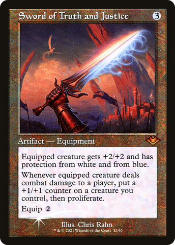 Sword of Truth and Justice (Retro) [Modern Horizons] - The Mythic Store | 24h Order Processing