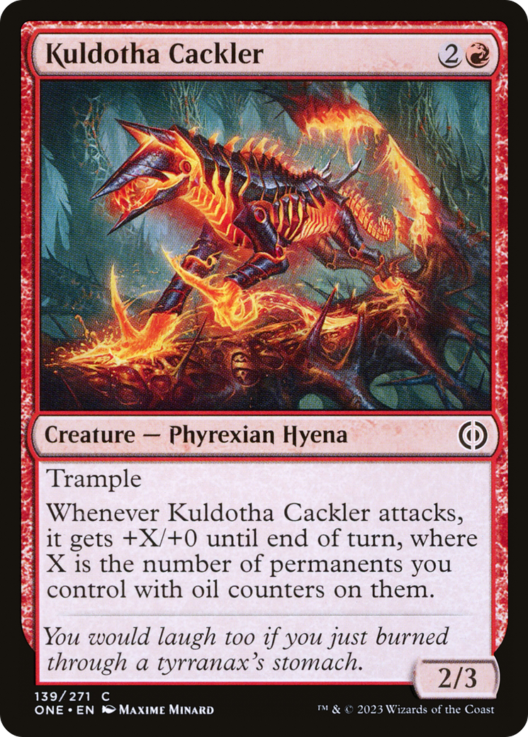 Kuldotha Cackler [Phyrexia: All Will Be One] - The Mythic Store | 24h Order Processing