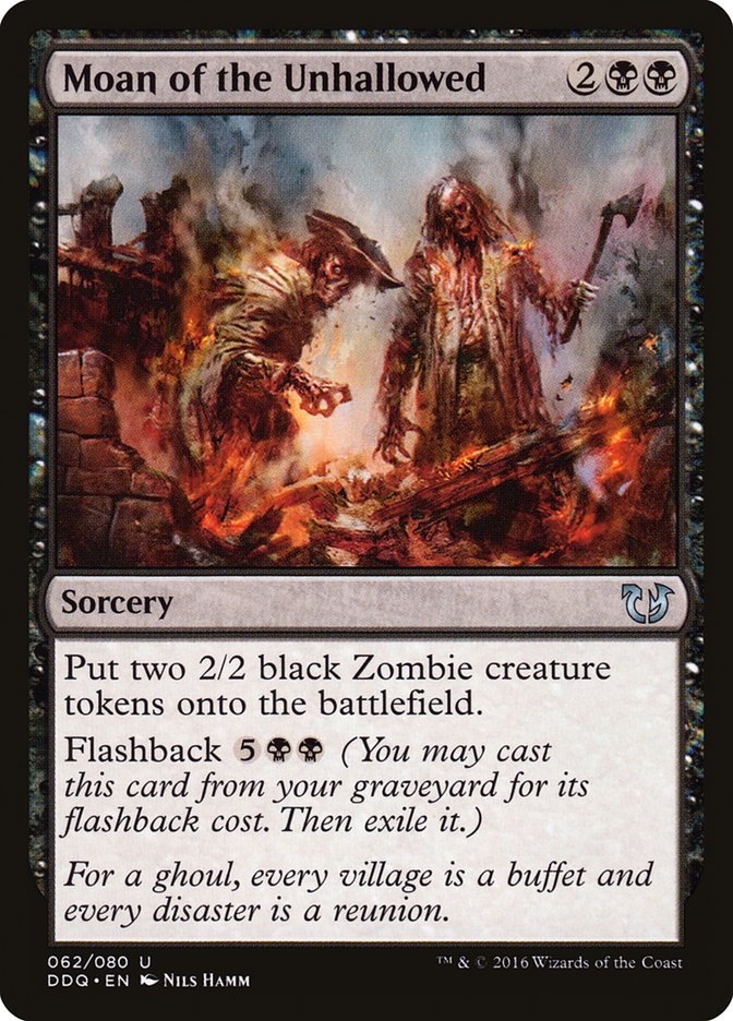 Moan of the Unhallowed [Duel Decks: Blessed vs. Cursed] - The Mythic Store | 24h Order Processing