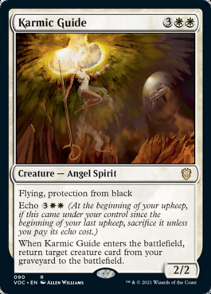 Karmic Guide [Innistrad: Crimson Vow Commander] - The Mythic Store | 24h Order Processing