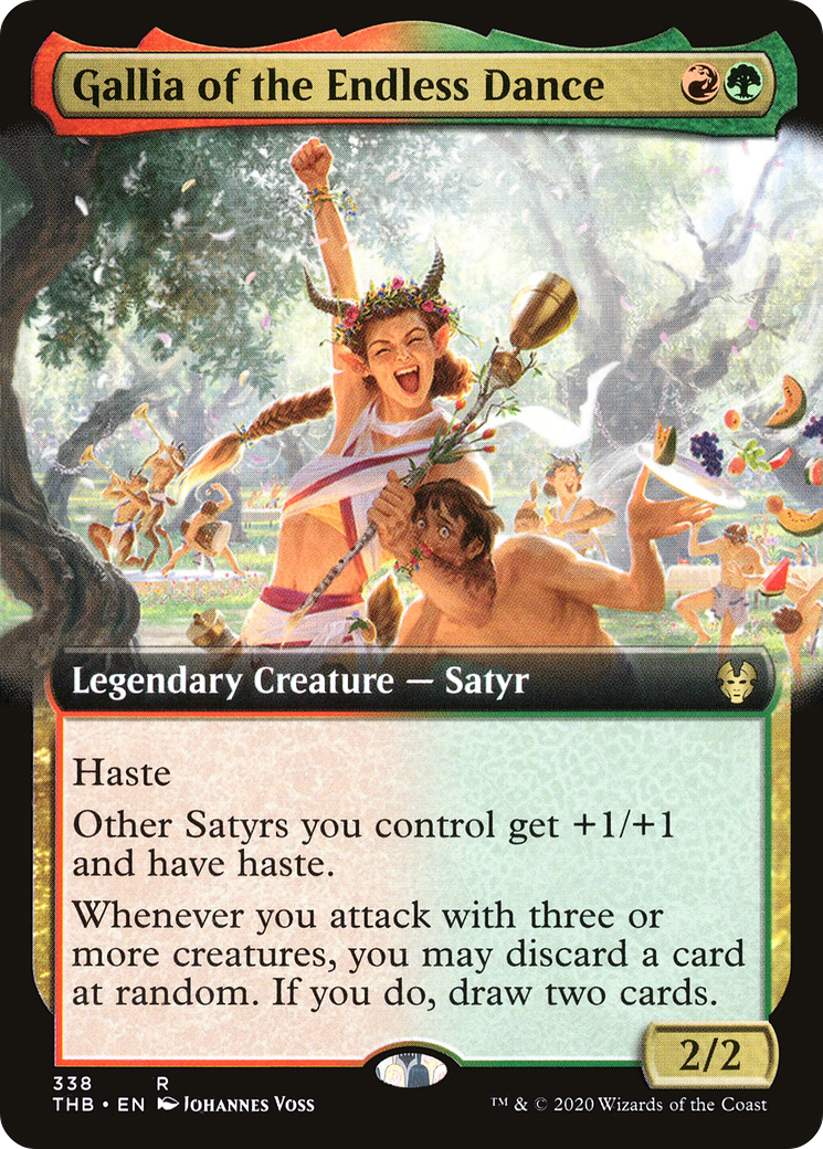 Gallia of the Endless Dance (Extended Art) [Theros Beyond Death] - The Mythic Store | 24h Order Processing