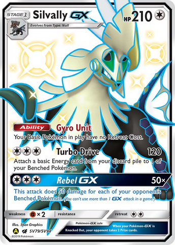 Silvally GX (SV79/SV94) [Sun & Moon: Hidden Fates - Shiny Vault] - The Mythic Store | 24h Order Processing