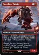 Searslicer Goblin (Borderless) (Mana Foil) [Foundations] - The Mythic Store | 24h Order Processing