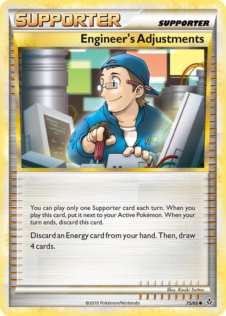Engineer's Adjustments (75/95) [HeartGold & SoulSilver: Unleashed] - The Mythic Store | 24h Order Processing
