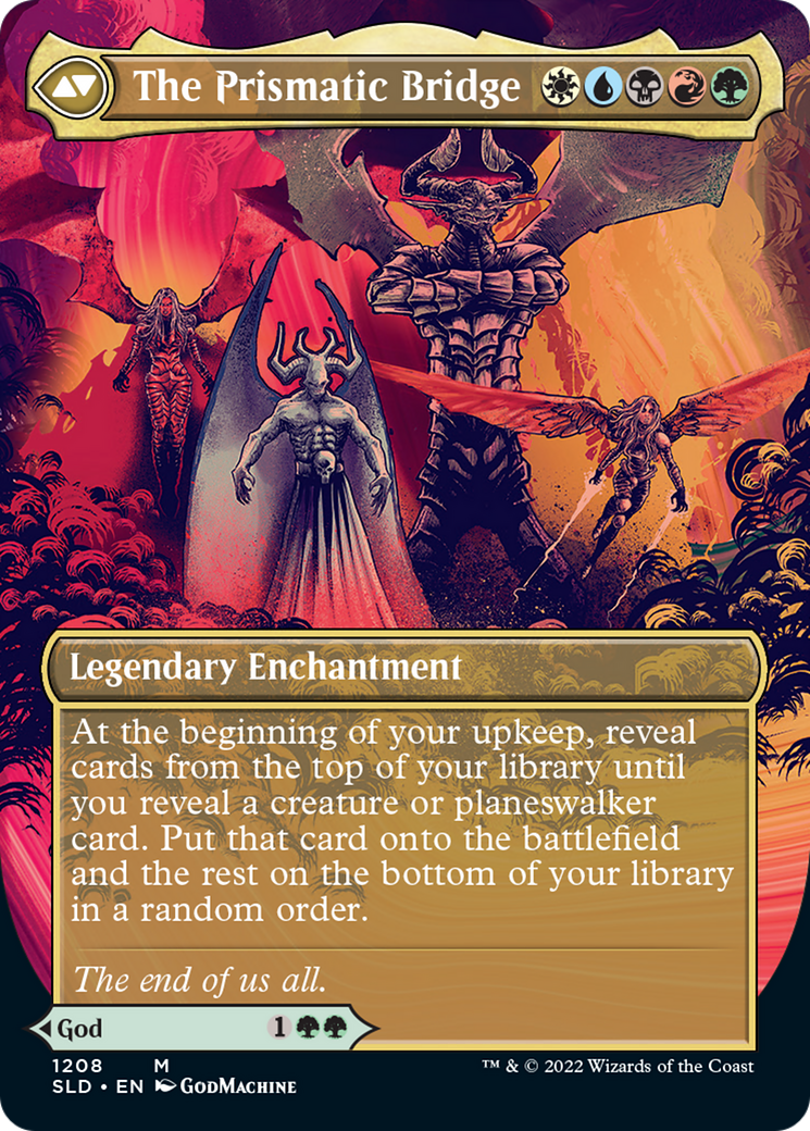 Esika, God of the Tree // The Prismatic Bridge (Display Commander) (Borderless) [Secret Lair: From Cute to Brute] - The Mythic Store | 24h Order Processing