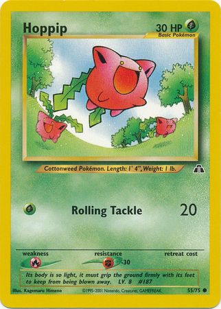 Hoppip (55/75) [Neo Discovery Unlimited] - The Mythic Store | 24h Order Processing