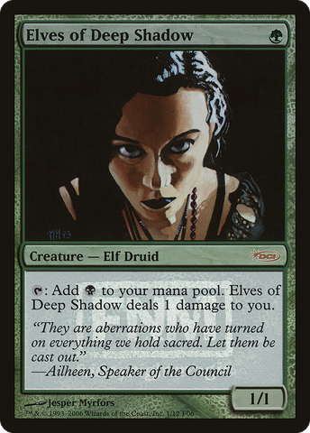 Elves of Deep Shadow [Friday Night Magic 2006] - The Mythic Store | 24h Order Processing