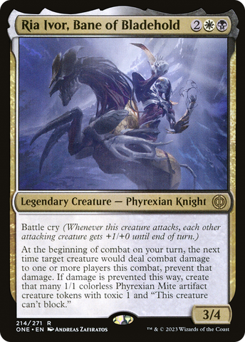 Ria Ivor, Bane of Bladehold [Phyrexia: All Will Be One] - The Mythic Store | 24h Order Processing