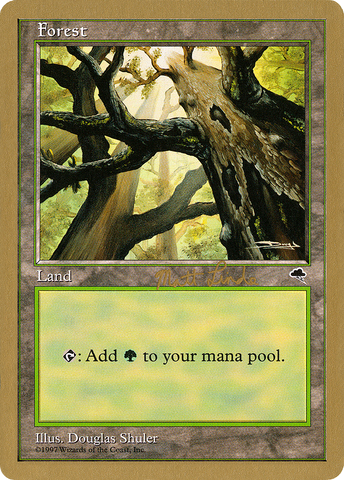 Forest (ml347a) (Matt Linde) [World Championship Decks 1999] - The Mythic Store | 24h Order Processing