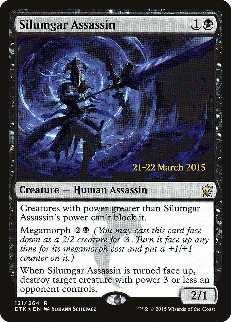 Silumgar Assassin [Dragons of Tarkir Prerelease Promos] - The Mythic Store | 24h Order Processing
