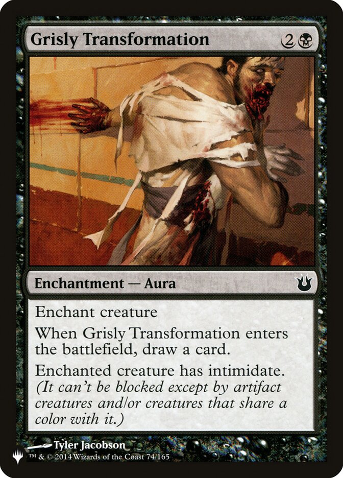 Grisly Transformation [The List] - The Mythic Store | 24h Order Processing
