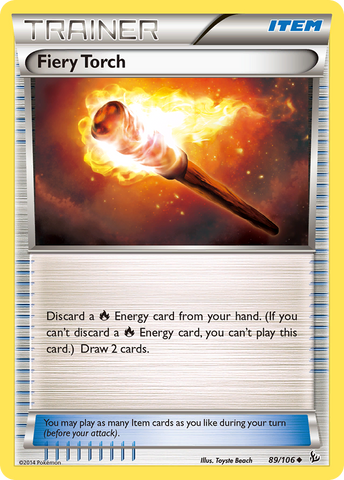 Fiery Torch (89/106) [XY: Flashfire] - The Mythic Store | 24h Order Processing