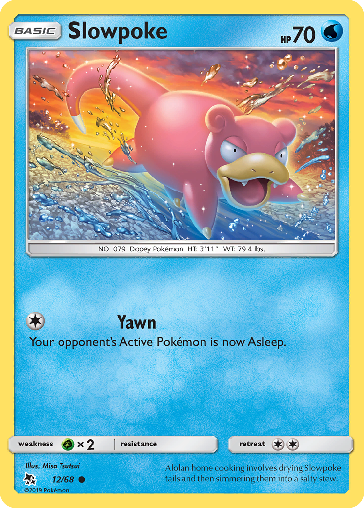 Slowpoke (12/68) [Sun & Moon: Hidden Fates] - The Mythic Store | 24h Order Processing