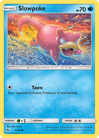 Slowpoke (12/68) [Sun & Moon: Hidden Fates] - The Mythic Store | 24h Order Processing