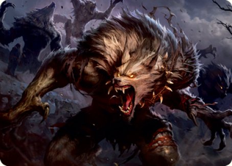 Village Reavers Art Card [Innistrad: Midnight Hunt Art Series] - The Mythic Store | 24h Order Processing