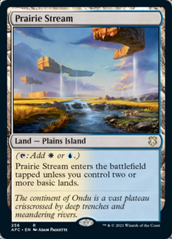Prairie Stream [Dungeons & Dragons: Adventures in the Forgotten Realms Commander] - The Mythic Store | 24h Order Processing